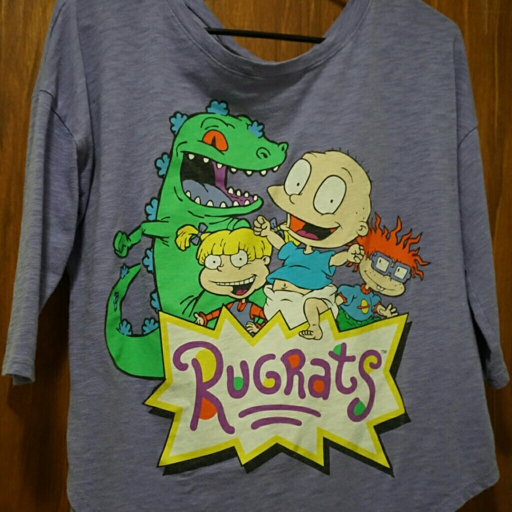 Rugrats quarter length T-shirt.